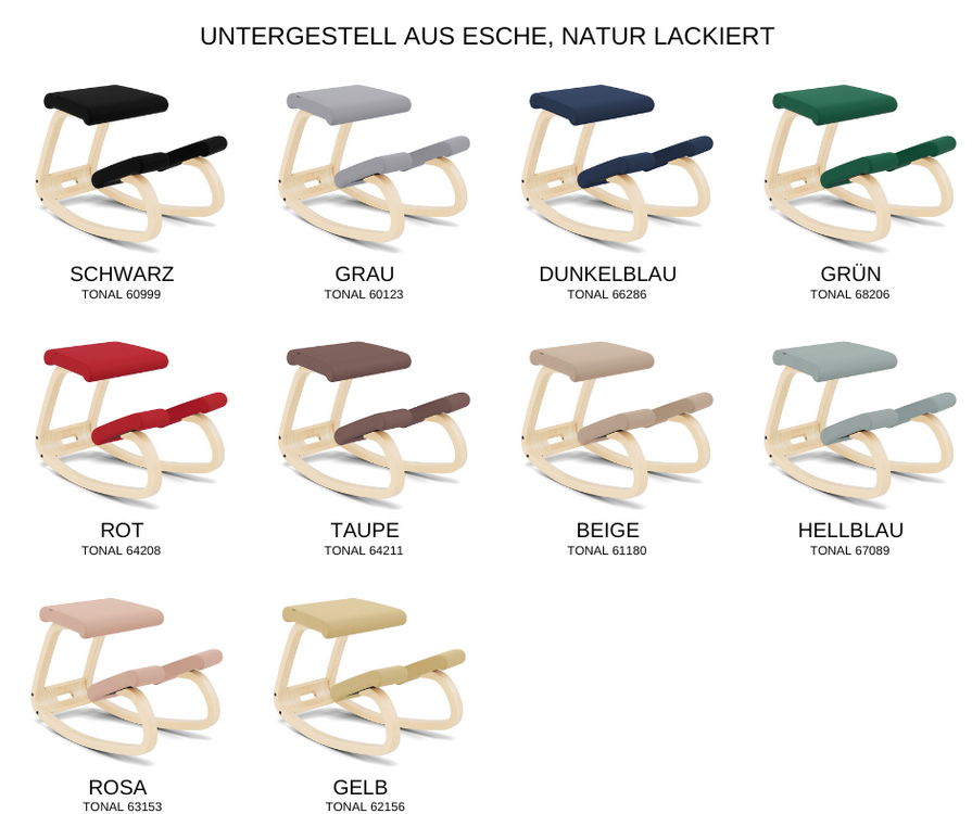 Varier Variable Sitzhilfe | b&uuml;rohocker | b&uuml;rostuhl | | Sitzen Sie gesund auf unseren ergonomische Burostu
