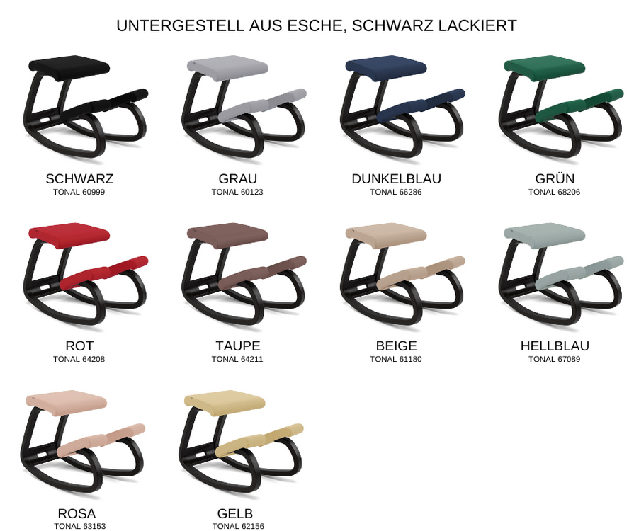 Varier Variable Sitzhilfe | b&uuml;rohocker | b&uuml;rostuhl | | Sitzen Sie gesund auf unseren ergonomische Burostu