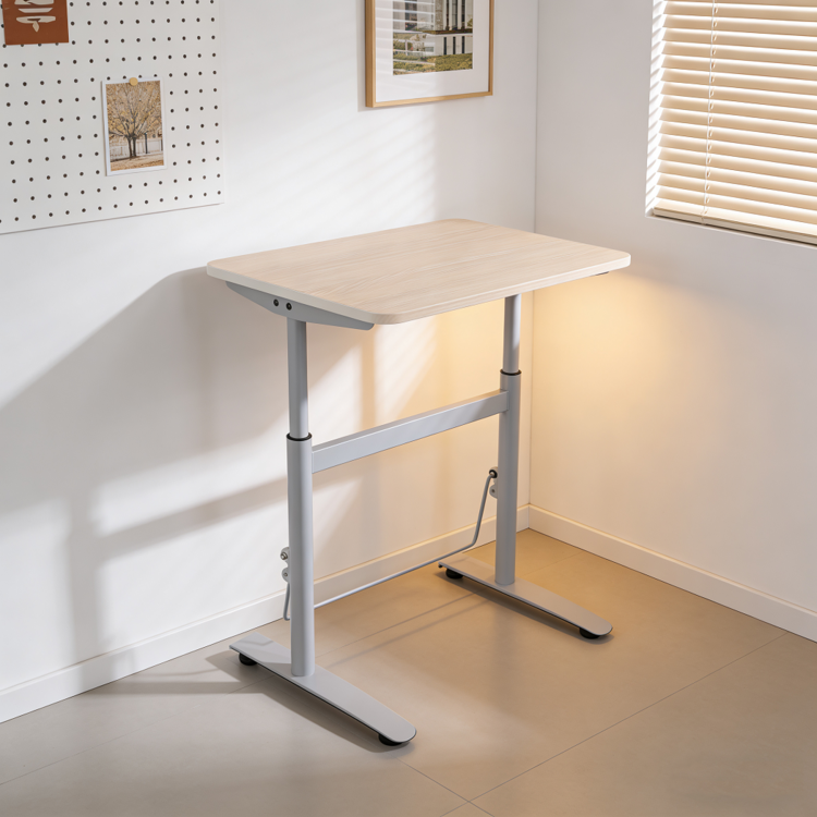 BouncyDesk | Kleiner H&ouml;henverstellbarer Schreibtisch Gasfeder