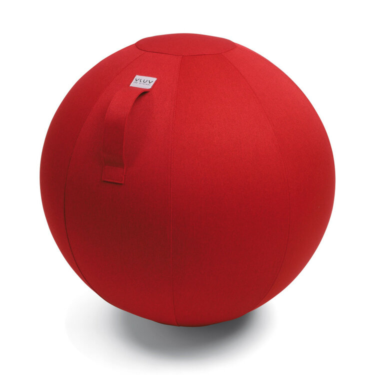 VLUV LEIV ruby red 65 cm | Sitzball | Worktrainer