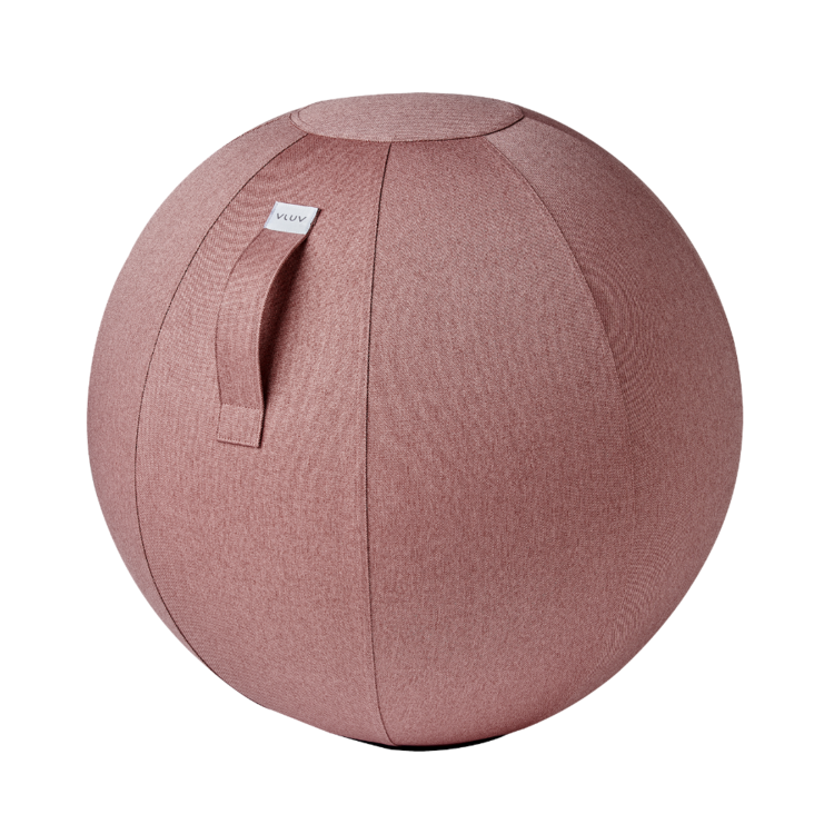 VLUV LEIV puce 65 cm | Sitzball | Worktrainer