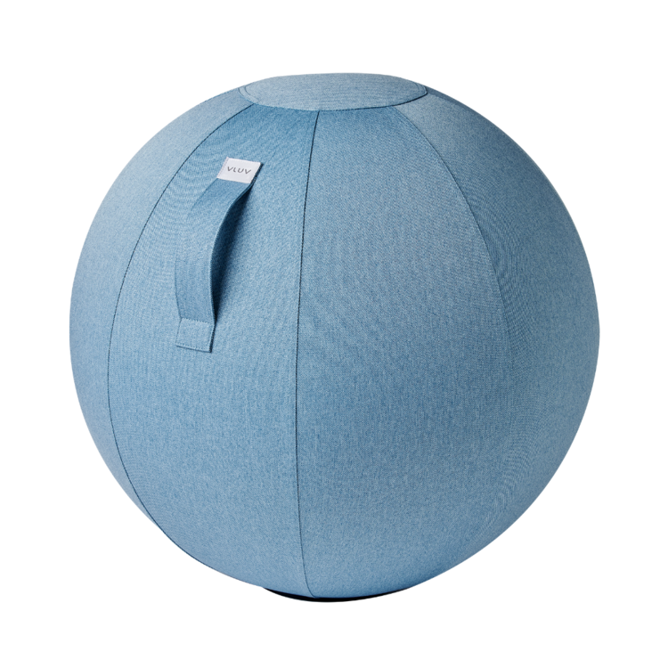 VLUV LEIV ice blue 65 cm | Sitzball | Worktrainer