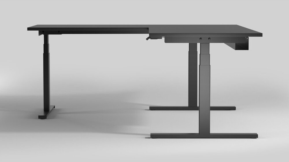 Linak Eckschreibtisch | H&ouml;henverstellbarer Eckschreibtisch | Worktrainer