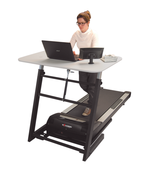 Laufband Walkdesk WTB200|Bewegung| mehr Arbeitsleistung| worktrainer.de| Spaziergänge während der Arbeit