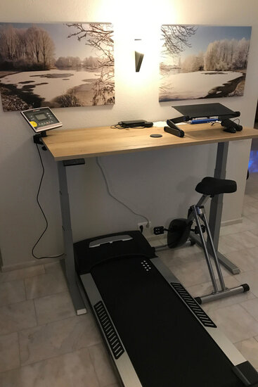 Walkdesk XL| Laufband| Bewegung am Arbeitsplatz