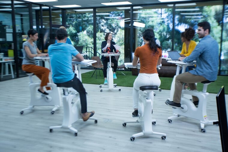 Flexispot Deskbike All-in-one-Schreibtisch zu treffen Schreibtisch fahrrad| Bleiben Sie gesund hinter unseren ergonomische m&#x
