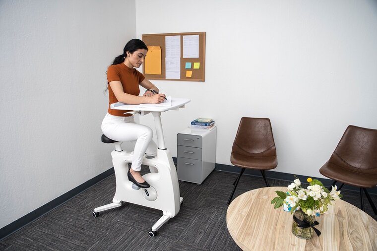 Flexispot Deskbike All-in-one-Schreibtisch Schreibtisch fahrrad| Bleiben Sie gesund hinter unseren ergonomischen Arbeitsplatz