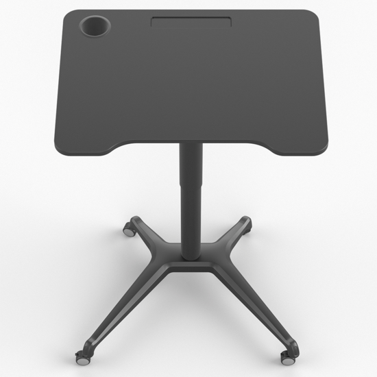 Single Leg Desk Höhenverstellbarer Schreibtisch | Ergonomisch arbeiten | Worktrainer.de