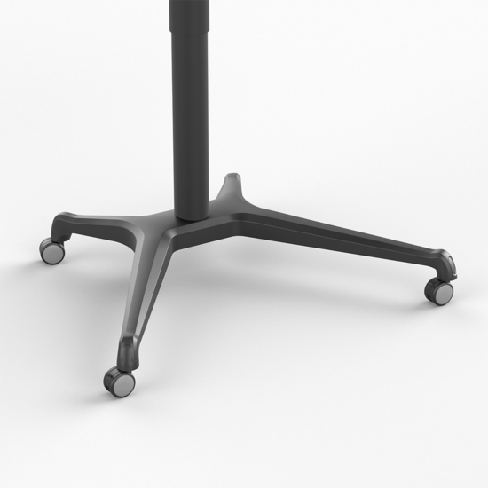 Single Leg Desk Höhenverstellbarer Schreibtisch | Ergonomisch arbeiten | Worktrainer.de