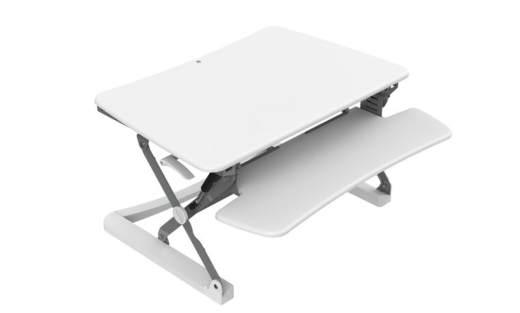 Sitz-Steh-Erhöhung - UPdesk XL - Gasfeder| Gesund und ergonomisch arbeiten | aktive Köperhaltung | Worktr