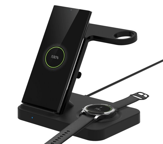 Wireless Charging Station | Alles op één plek opladen | Worktrainer.de | 5-in-1-Ladestation | Ladestation