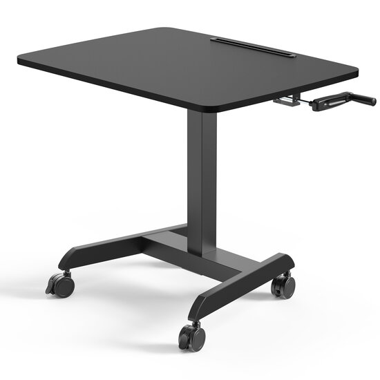 Kleiner verstellbarer Schreibtisch, ideal für die Arbeit von zu Hause aus | Worktrainer.de