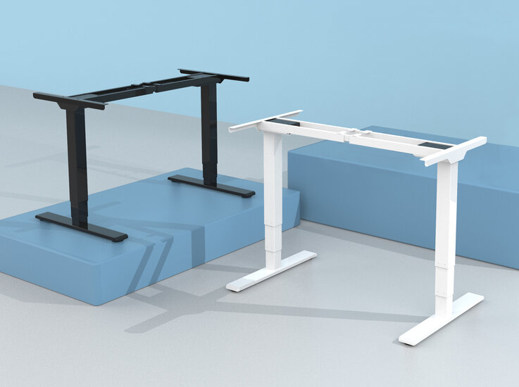 StudyDesk Pro | Elektrischer Sitz-Steh-Schreibtisch | Worktrainer