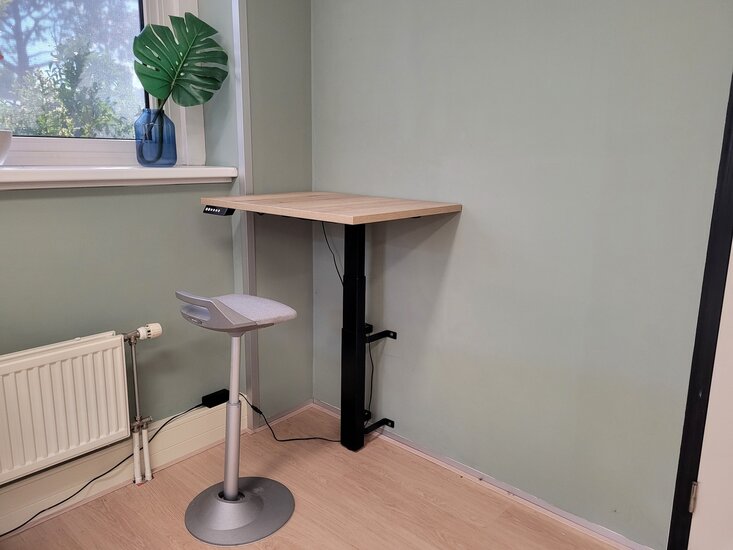 WallDesk elektrischer Wandtisch | Höhenverstellbarer Wandtisch | Worktrainer.de