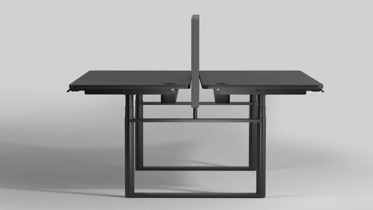 Linak Duo Bench | Doppelter Höhenverstellbarer Schreibtisch 