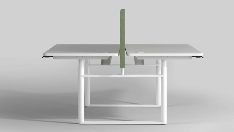 Linak Duo Bench | Doppelter Höhenverstellbarer Schreibtisch 