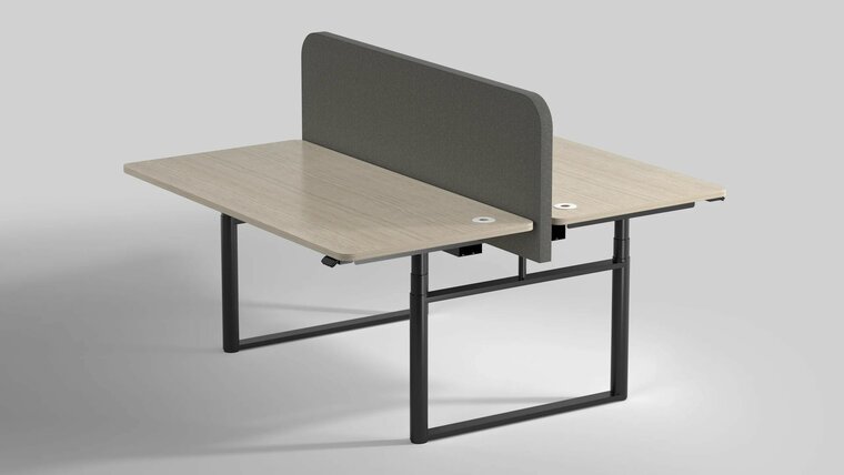Linak Duo Bench | Doppelter Höhenverstellbarer Schreibtisch 