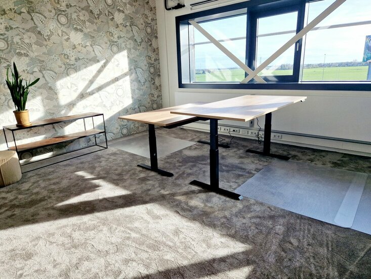Bodenmatte | worktrainer.de | Teppich | rutschfester Boden | Antirutschmatte | Deskbike Schreibtischfahrrad