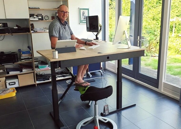 Schreibtischfahrrad - Deskbike| worktainer.de