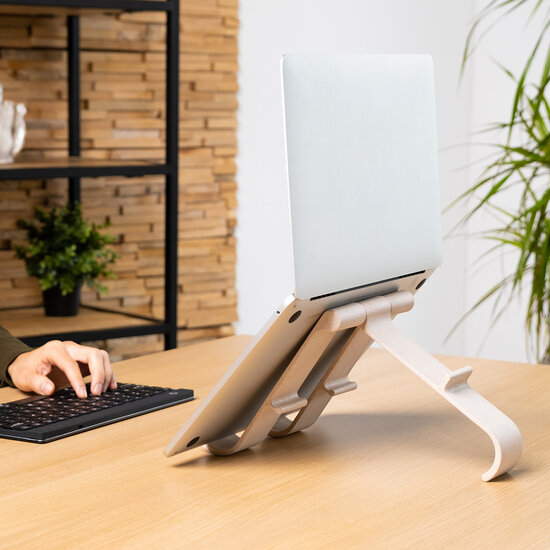 Treepod Biobased Multi| Laptophalter | ergonomischer Ständer | Laptop| Tablet| gesund arbeiten | Schmerzen am Arbeitspla