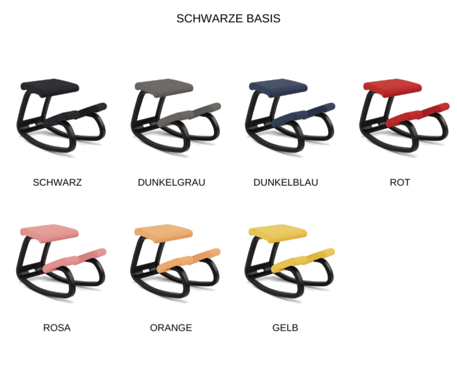 Varier Variable kniestuhl Sitzhilfe | bürohocker | bürostuhl | Sitzen Sie gesund 