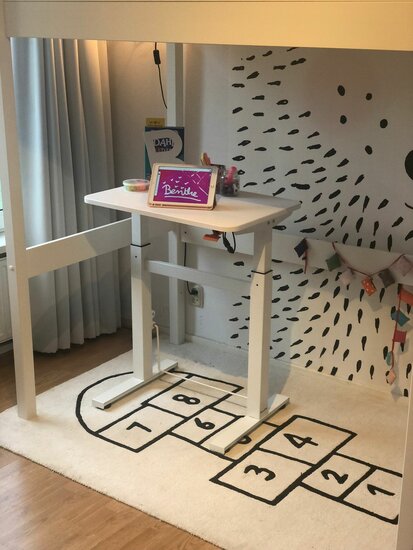 BouncyDesk Höhenverstellbarer Schreibtisch | Bei der Arbeit fit bleiben | Worktrainer.de