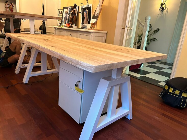 Oak Desk weiss sitz-steh Büro Elektrisch höhenverstellbarer Schreibtisch | Stehen Sie gesund 