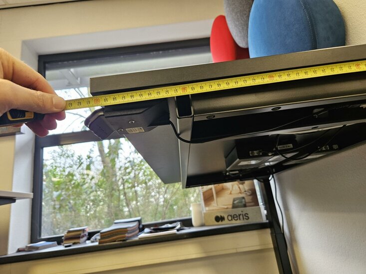 Linak Wall | Wand Höhenverstellbarer Tisch Elektrisch