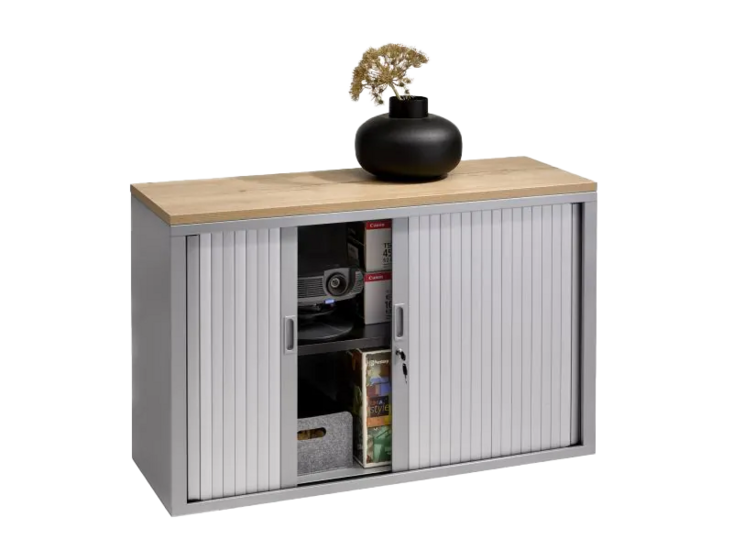 Serie V | Rollladenschrank | 198 x 120 x 43 cm | Worktrainer