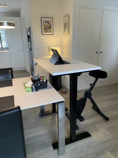 StudyDesk Pro | Elektrischer Sitz-Steh-Schreibtisch | Worktrainer