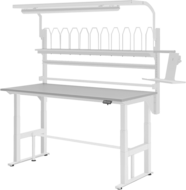 WorkBuddy | Elektrisch h&ouml;henverstellbarer Arbeitstisch