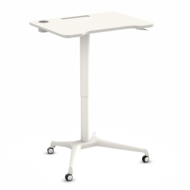 Single Leg Desk Höhenverstellbarer Schreibtisch | Ergonomisch arbeiten | Worktrainer.de