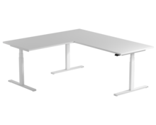 Linak Eckschreibtisch | H&ouml;henverstellbarer Eckschreibtisch | Worktrainer