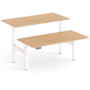 BasicDesk | Sitz-Steh-Doppelschreibtisch