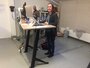 Sitz-Steh-Schreibtisch Y-Desk Bleiben Sie fit mit unseren ergonomische höhenverstellbare Schreibtische | Worktrainer.de