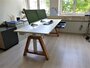 Oak Desk Weiss Elektrisch höhenverstellbarer Schreibtisch | Stehen Sie gesund hinter unseren ergonomischen Arbeitsplatz