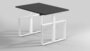 Linak Enkel Square | Doppelter Höhenverstellbarer Schreibtisch 