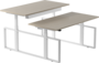 Linak Duo Bench | Doppelter Höhenverstellbarer Schreibtisch 