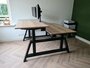 Workbench Oak Desk Elektrisch höhenverstellbarer Schreibtisch | Stehen Sie gesund 