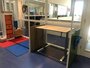 Höhenverstellbarer Schreibtisch AluForce 140 - Handkurbel| Manuell verstellbarer Sitz-Steh-Schreibtisch | Gesund und akt