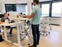 Höhenverstellbarer Schreibtisch SteelForce 470 | worktrainer.de| gesundes und aktives Arbeiten | verbesserte Konzentrati