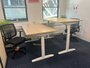 OvalDesk | Elektrischer Steh-Sitz-Schreibtisch | Worktrainer