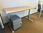 Rollwürfel bei SteelForce 270 sitz-steh Tisch und Swopper Rollwürfel bei Schreibtische | Worktrainer.de