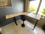 Sitz-Steh-Eckschreibtisch SteelForce 471 | Effizient, gesund und ergonomisch arbeiten | Eckschreibtisch aus Stahl| Worktrainer
