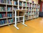 BouncyDesk Wildbirne Höhenverstellbarer Schreibtisch | Bei der Arbeit fit bleiben | Worktrainer.de
