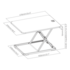 Schreibtischerhöhung - Ultra Slim Mini Desk | Worktrainer.de