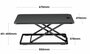 Schreibtischerhöhung - Ultra Slim Mini Desk | Worktrainer.de