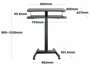 Updesk High Gasfeder | Worktrainer.de