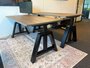 Oak Desk weiss sitz-steh B&#x00fc;ro Elektrisch h&#x00f6;henverstellbarer Schreibtisch | Stehen Sie gesund 
