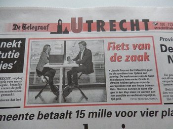 Der Telegraf - Dienstfarhrrad